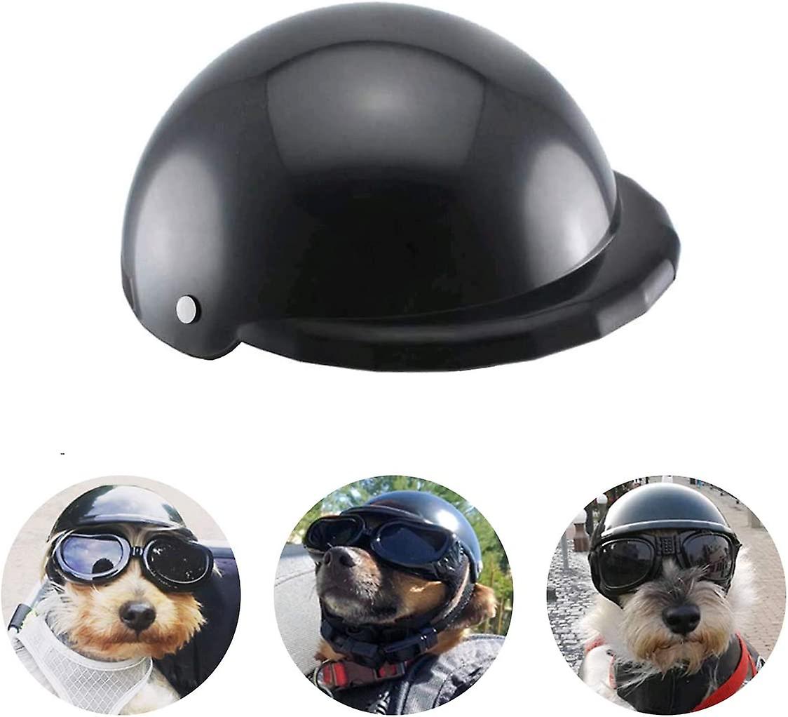 Kask dla psów Regulowany kask motocyklowy dla psa Kask rowerowy dla kotów / małych psów