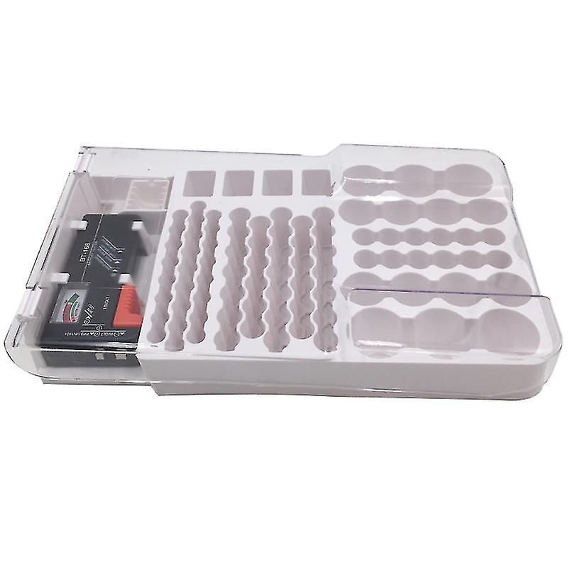 1pcs Battery Storage Organizer