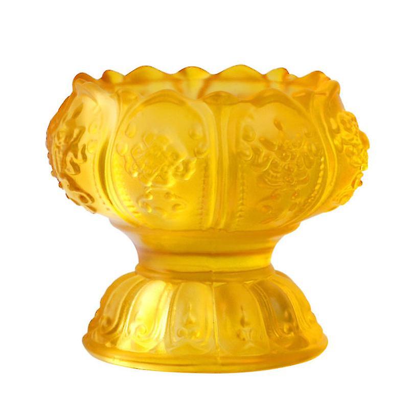 1pcs Lotus-shaped Butter Lamp Holder