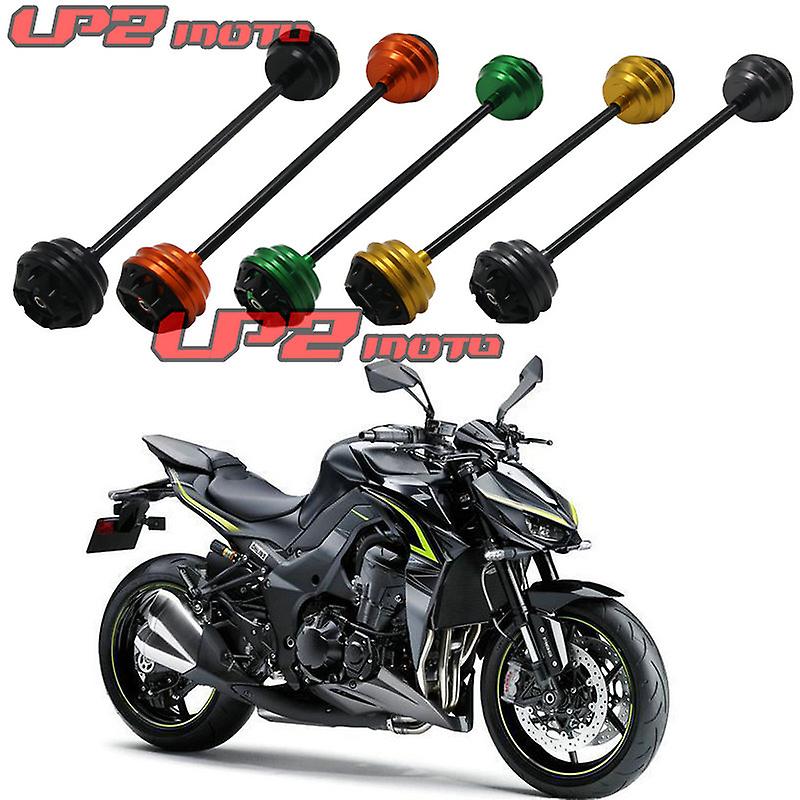 Suitable for Kawasaki Z800 Z1000 Ninja 1000 Z1000SX Modified Front Anti-Drop Rubber Wheel Axle Anti-Drop Ball
