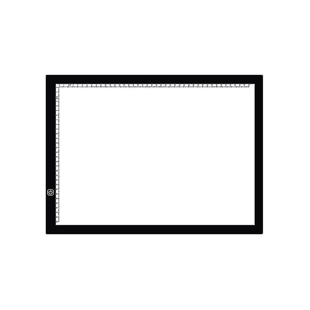 Ultra thin a3 led portable light box power cable dimmable brightness stenci