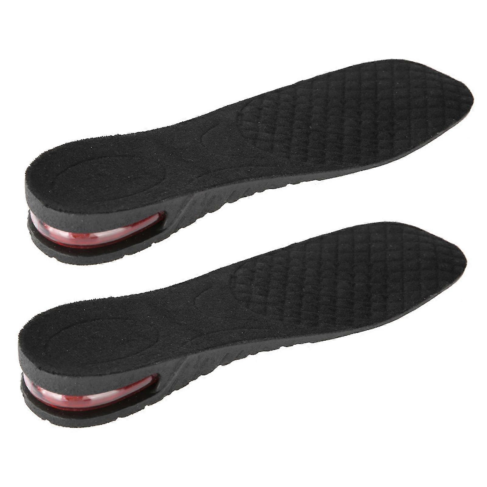 Adjustable Height Increase Insoles - Four Layers PU Unisex Heel Lifts for Taller Height (01)