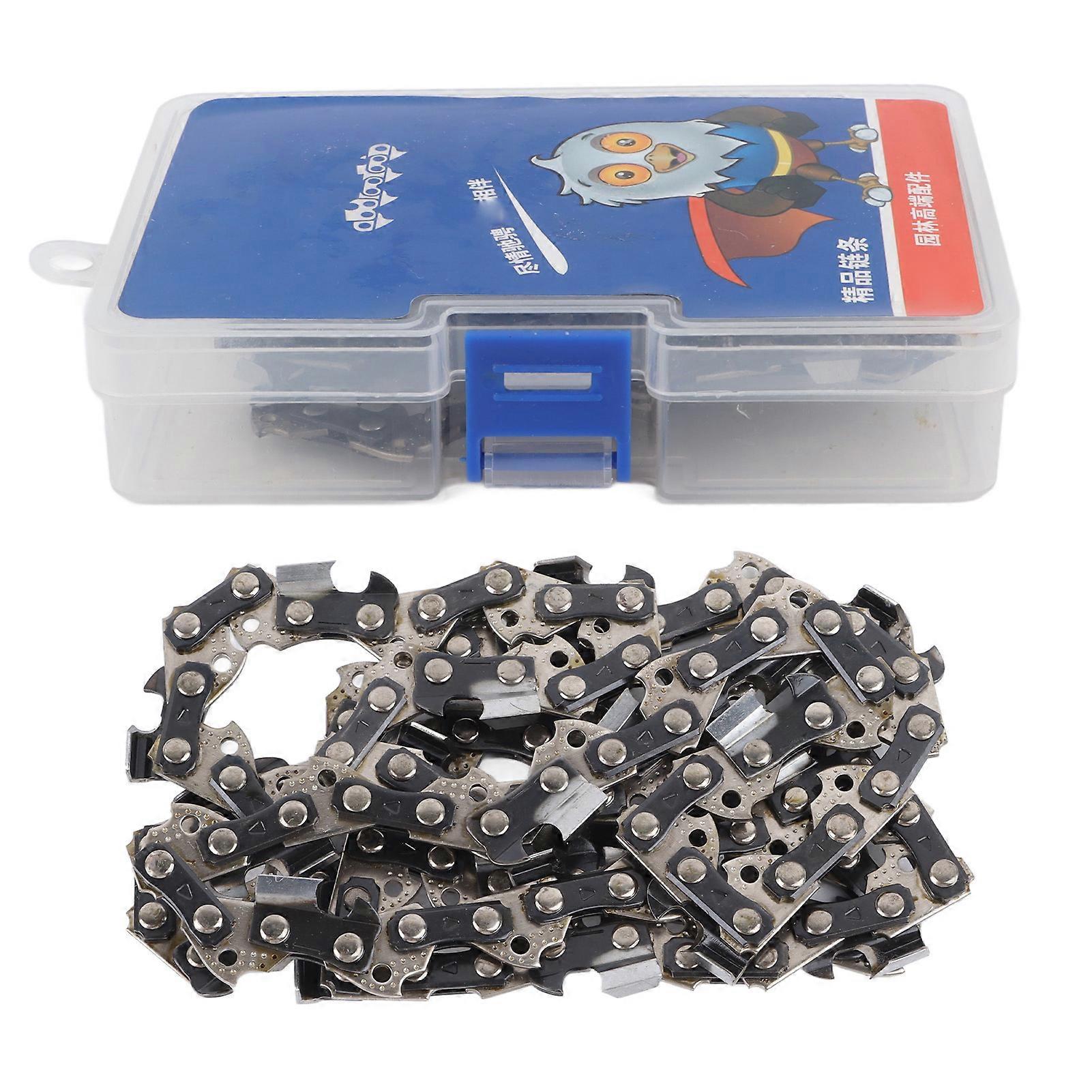 Electric Saw Chain 16in 3/8in Pitch 59 Sections 29 Knives Precise Cutting Replacement Chainsaw Chain NO.7930