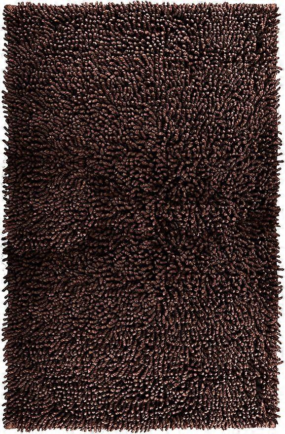 Bademåtte Chenille Mørkebrun, Fluffy Bademåtte (50 x 80 cm)