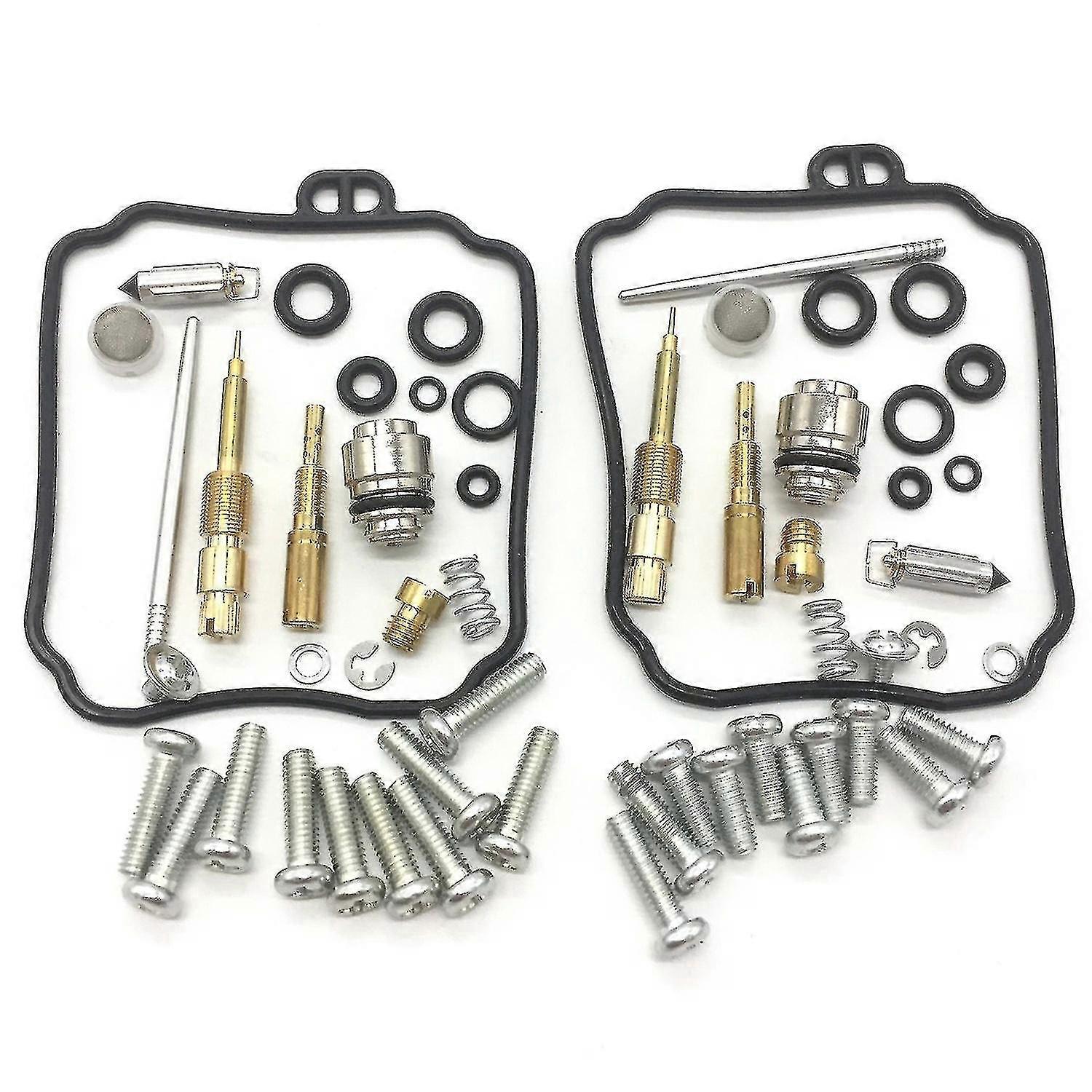 2 db motorkerékpár karburátor tömítések készlet kompatibilis a Yamaha Xvs65a V-Star 650-nel