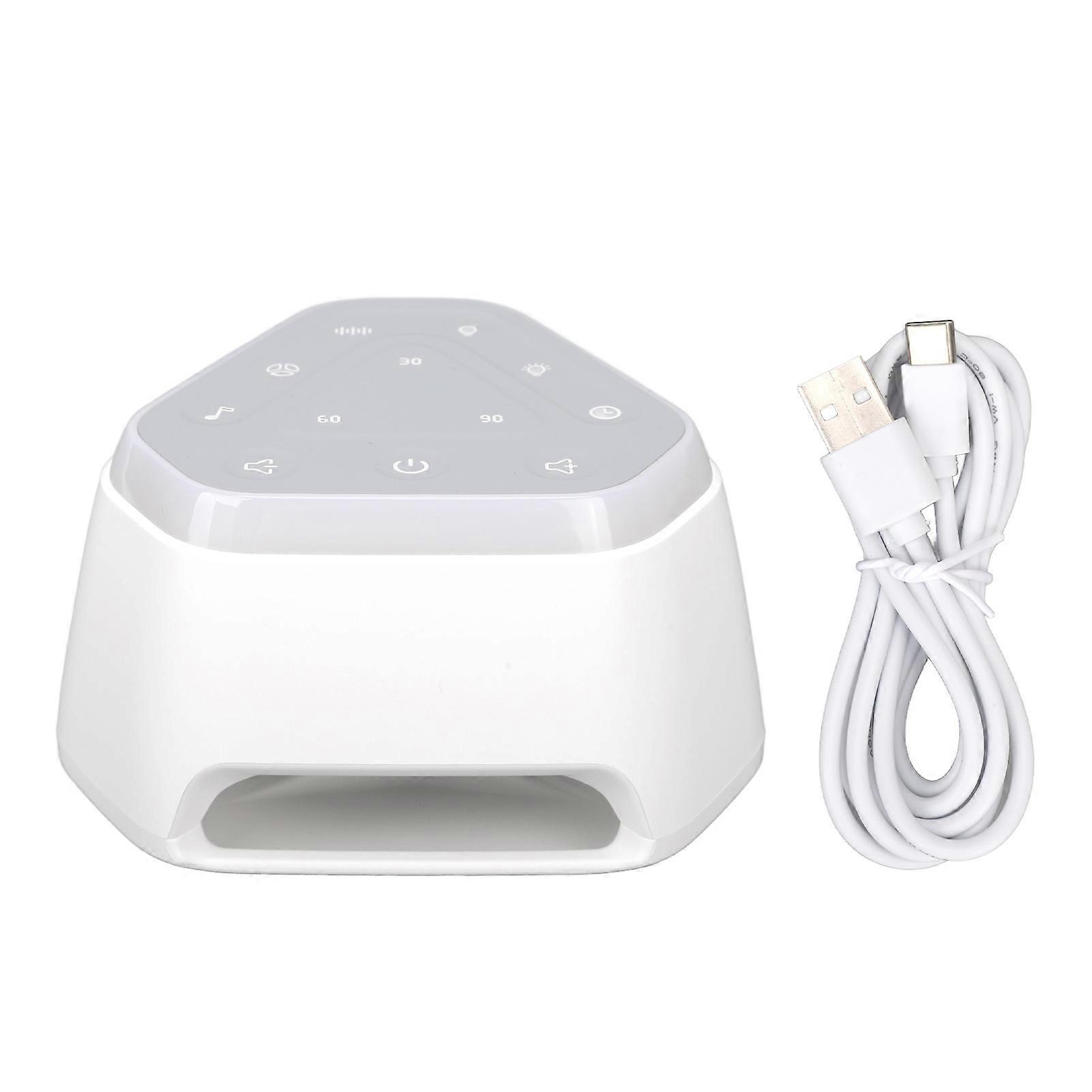 Macchina del suono multifunzione 26 suoni snoothing 15 livelli di volume macchina per rumore bianco con funzione di memoria e timer