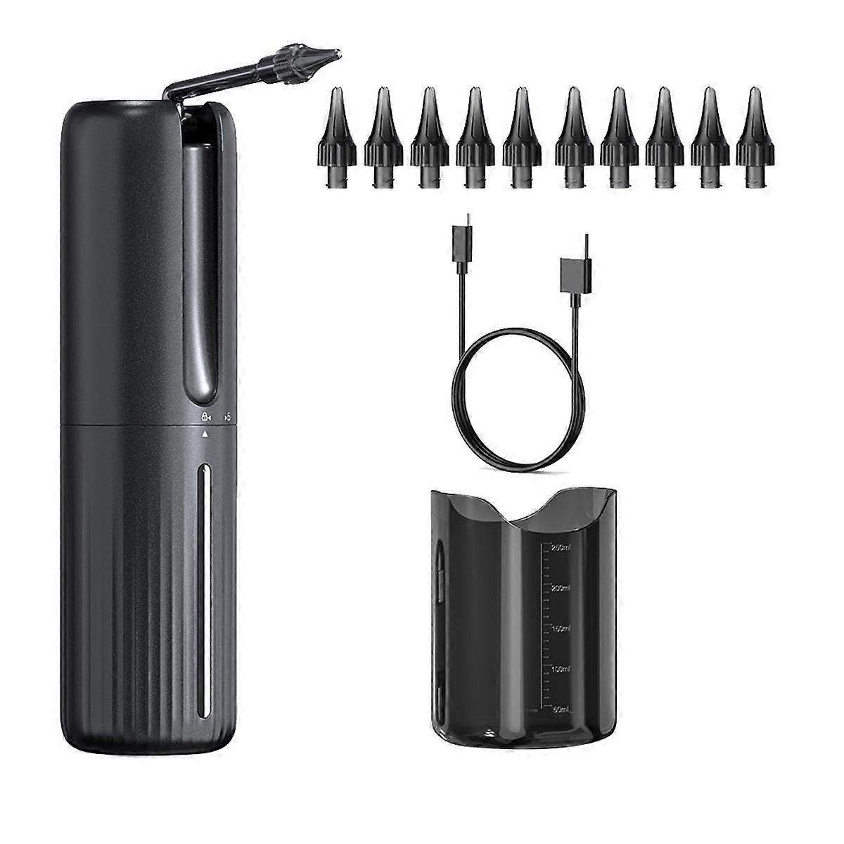 Tool Water Powered Electric Ear Cleaning Kit with 10 Ear Tips Waterproof