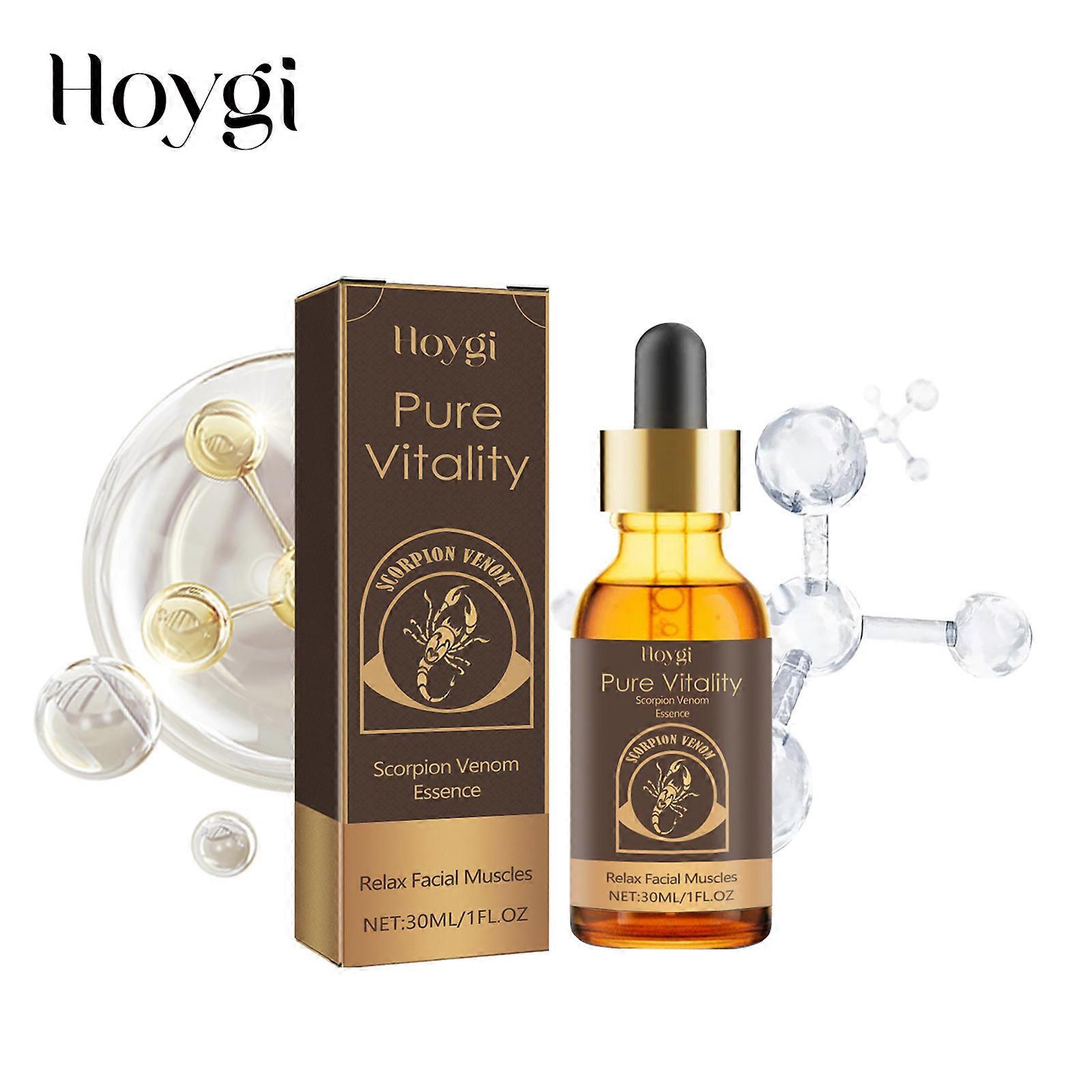 جوهر السم العقرب الطبيعي ، يتلاشى التجاعيد ، ويرطب ، ومضاد للتجاعيد ، وتفتيح البشرة ، ويشد وجوهر مضاد للشيخوخة