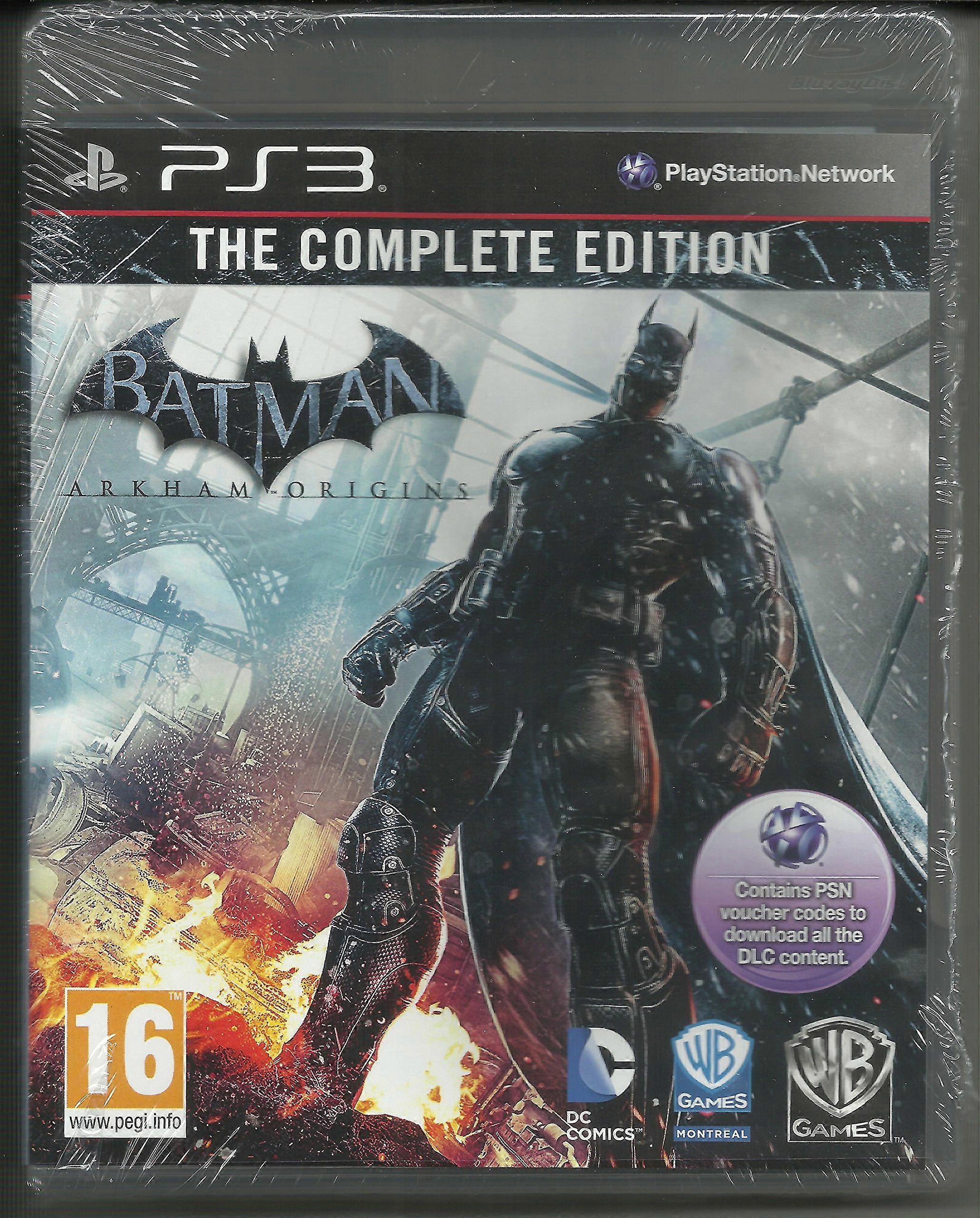 Batman Arkham Origins Complete Edition (PS3) - New & Sealed