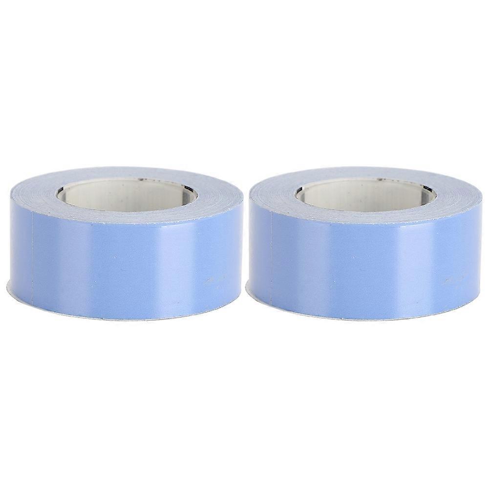 2 عبوات طباعة شريط تسمية لمستلزمات مكتب الورق الحراري KINGJIM TEPRA LR5C (EQT15B)