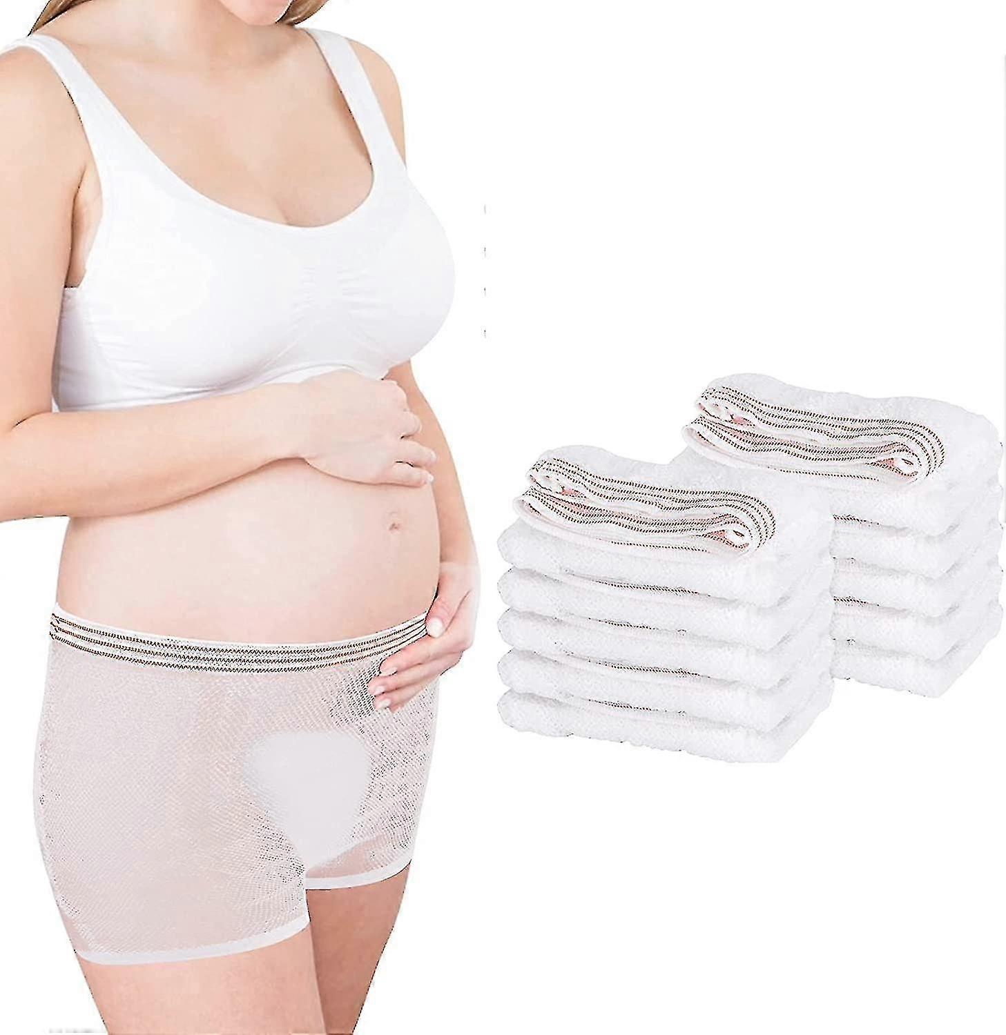 Mesh Underkläder Postpartum 10 Pack Engångsnät Trosor Sjukhus Postpartum Underkläder S-2XL