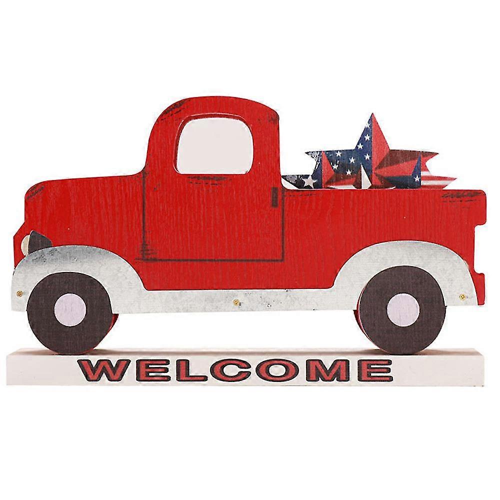 Diy Træ Julebil Ornament Magnetisk Julebil Julepynt