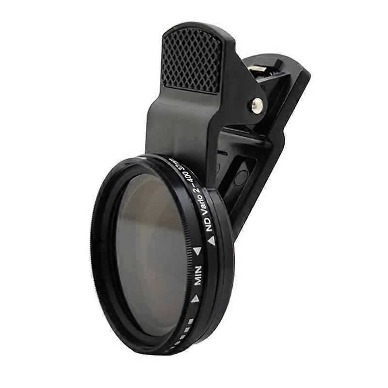Filter 37mm universal mobile phone adjustable light filter mobile phone clip slow shutter night scene filter 1 piece