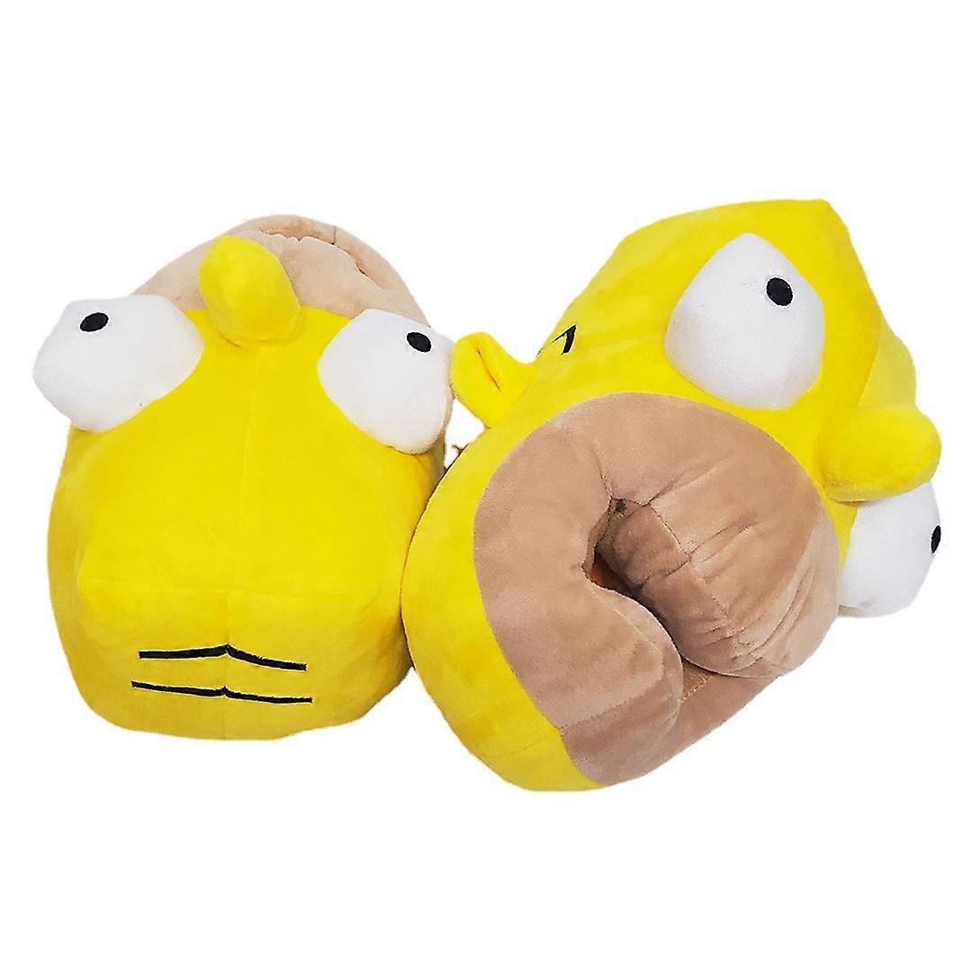 Papuci de casa, Bumbac, Model The Simpsons, Galben