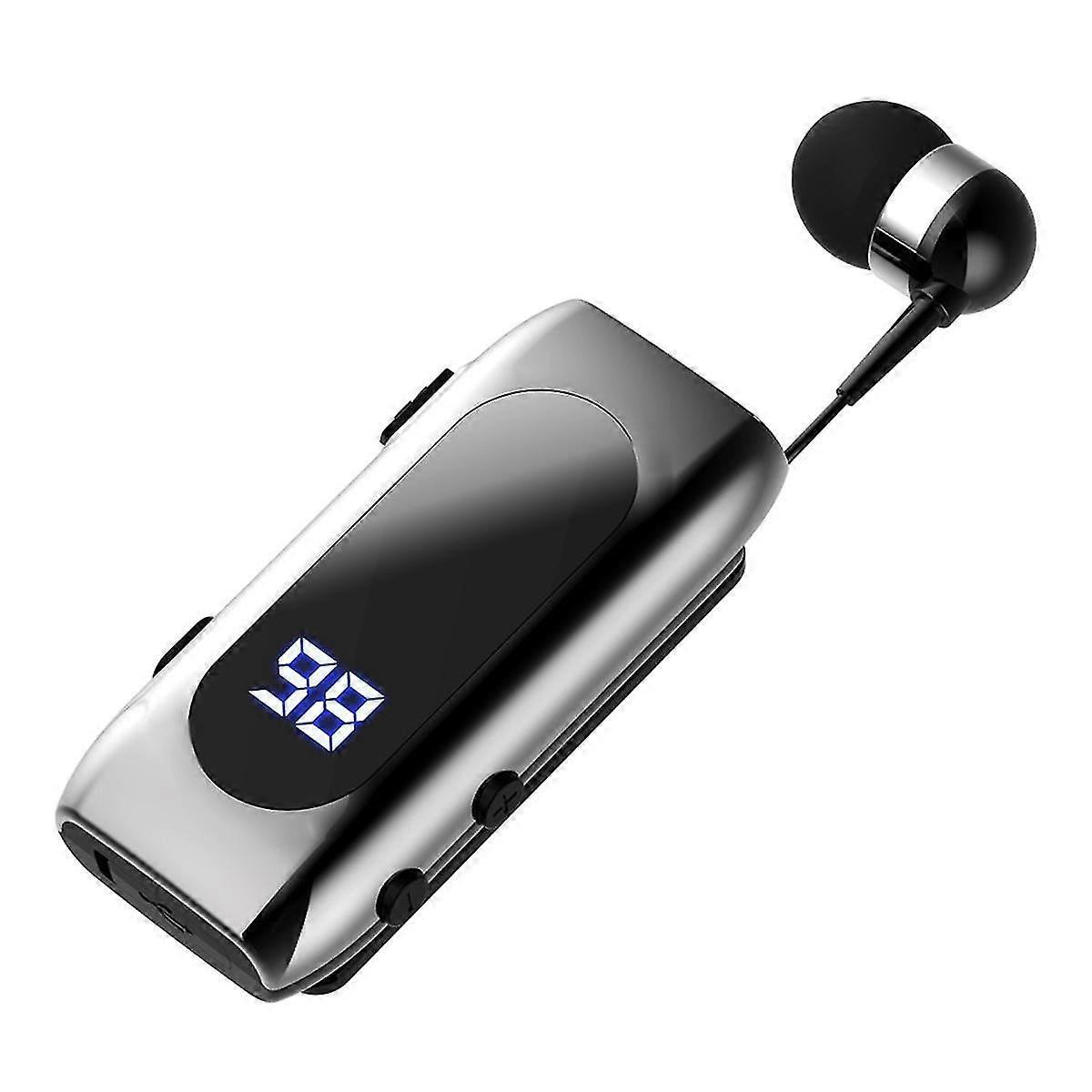K55 Lavalier Retractable Headset Bt5.2 Call Reminder Vibration Motion Clip Driver Auricular Headset