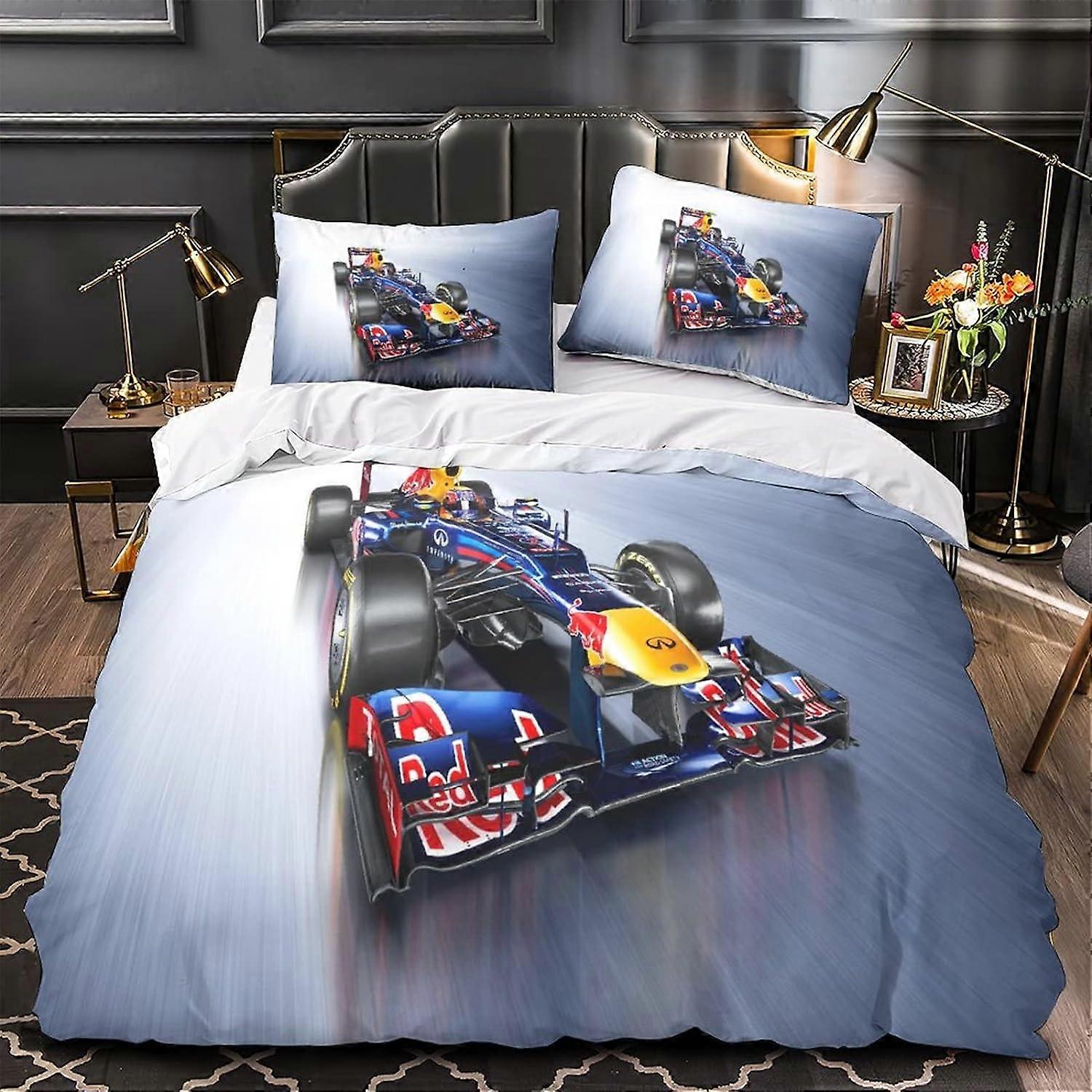 Racing Car Duvet Cover DF Super Car Design Soft Microfiber Cover