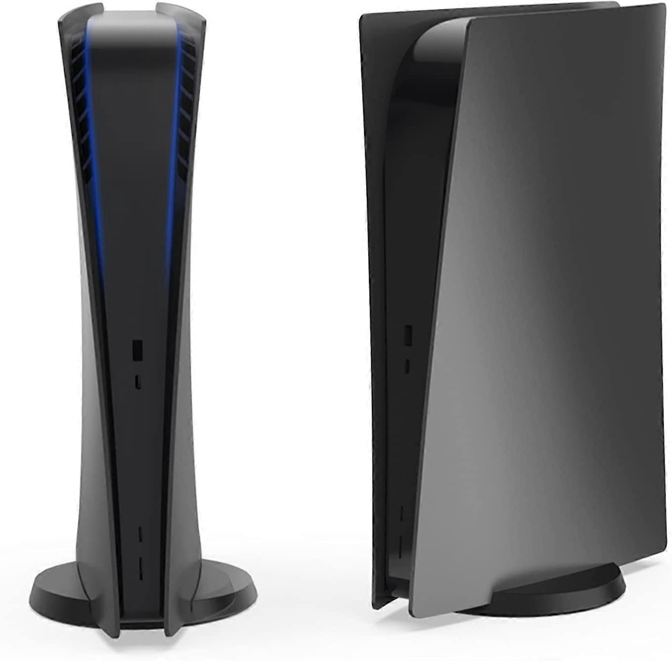 Plate Cover for PS5 console Digital Edition, ABS Shell, Replacement Faceplate, Anti-Scratch Dustproof