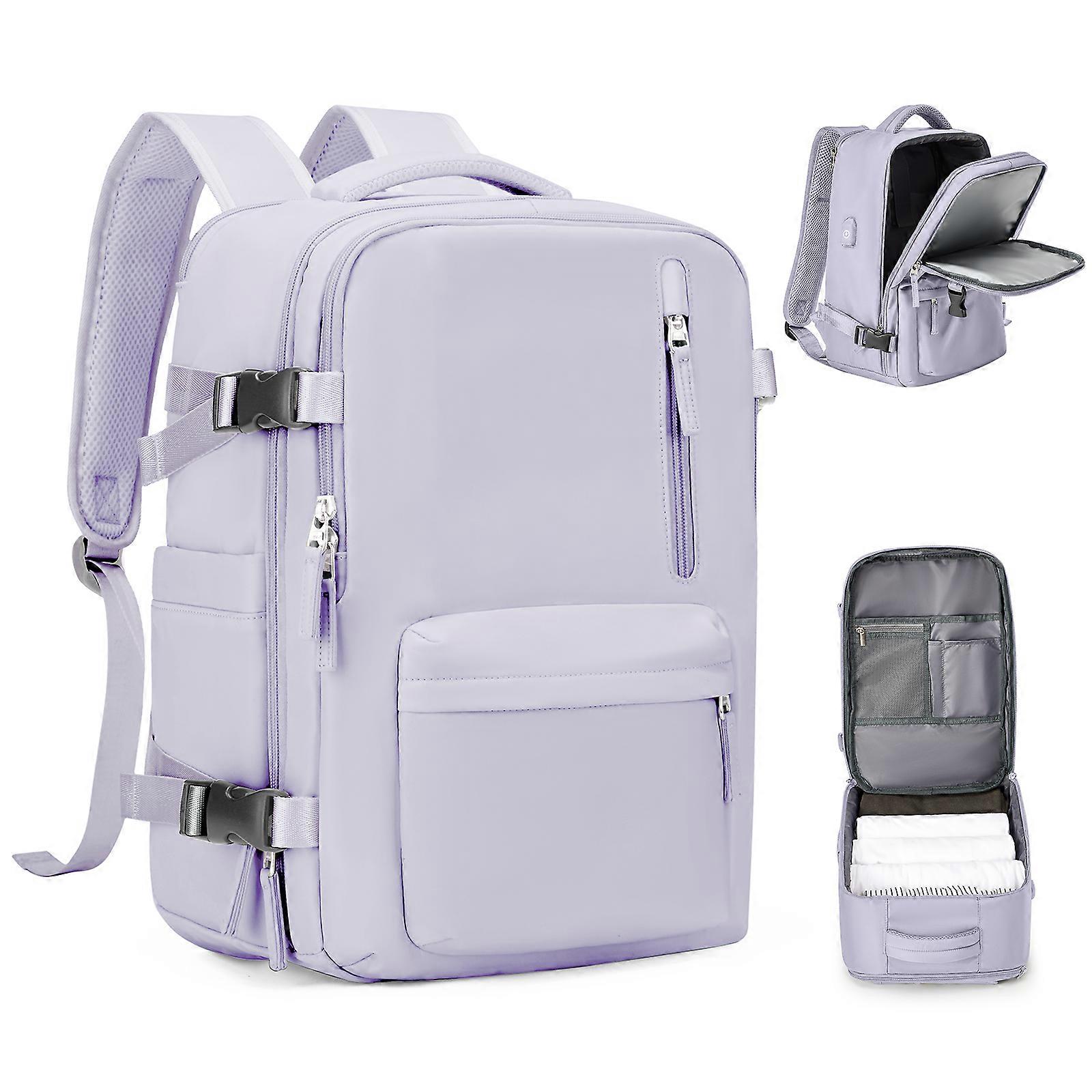 Women's Cabin Travel Backpack Laptop Bag Large Capacity Easyjet Carry-Ons 45x36x20 Backpack Ryanair 40x20x38 Water Resistant Bag