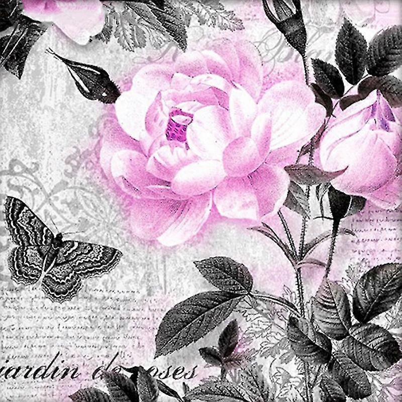 Full 5d Diy Daimond Painting Cross-stitch Peony&butterfly 3d Diamond Mosaic Full Round Rhinestones Paintings Embroidery Decor