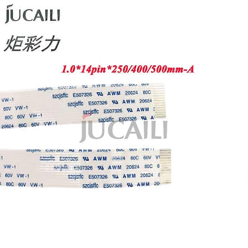 JCL 12Pcs 14Pin Printhead Cable for Epson 4720 I3200 for Solvent/UV Flatbed Printer DTF FFC 14P Flat Data Cable
