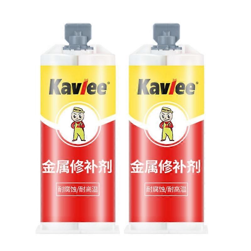 2個の万能修理接着剤鋳造修理接着剤金属接着剤ペースト用