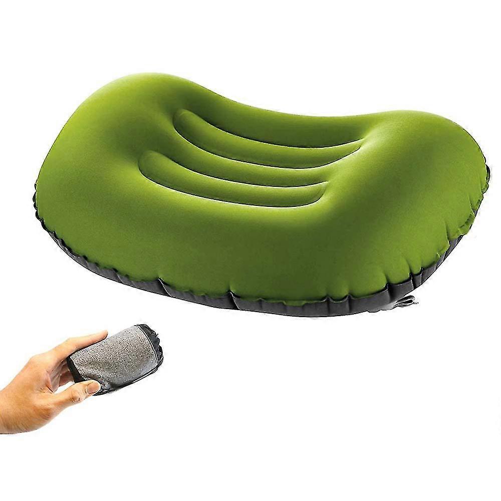 Camping Pillow Ultralight Inflatable Pillow For Neck And Lumbar Support