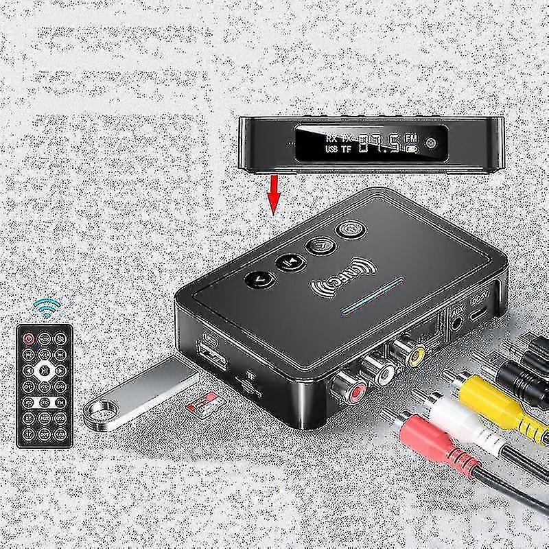 Nfc Bluetooth Receiver 5.0 Bluetooth Transmitter Fm Three In One Bluetooth Adapter Computer