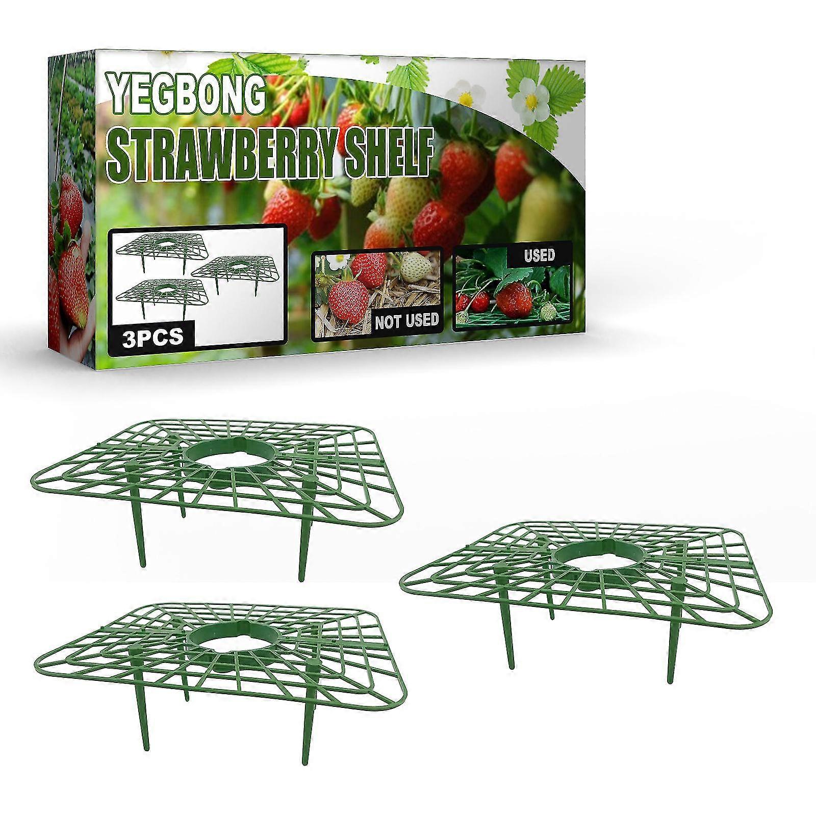 Strawberry Supports Portable Strawberry Growing Rack Keeping Plant Clean Garden Stand