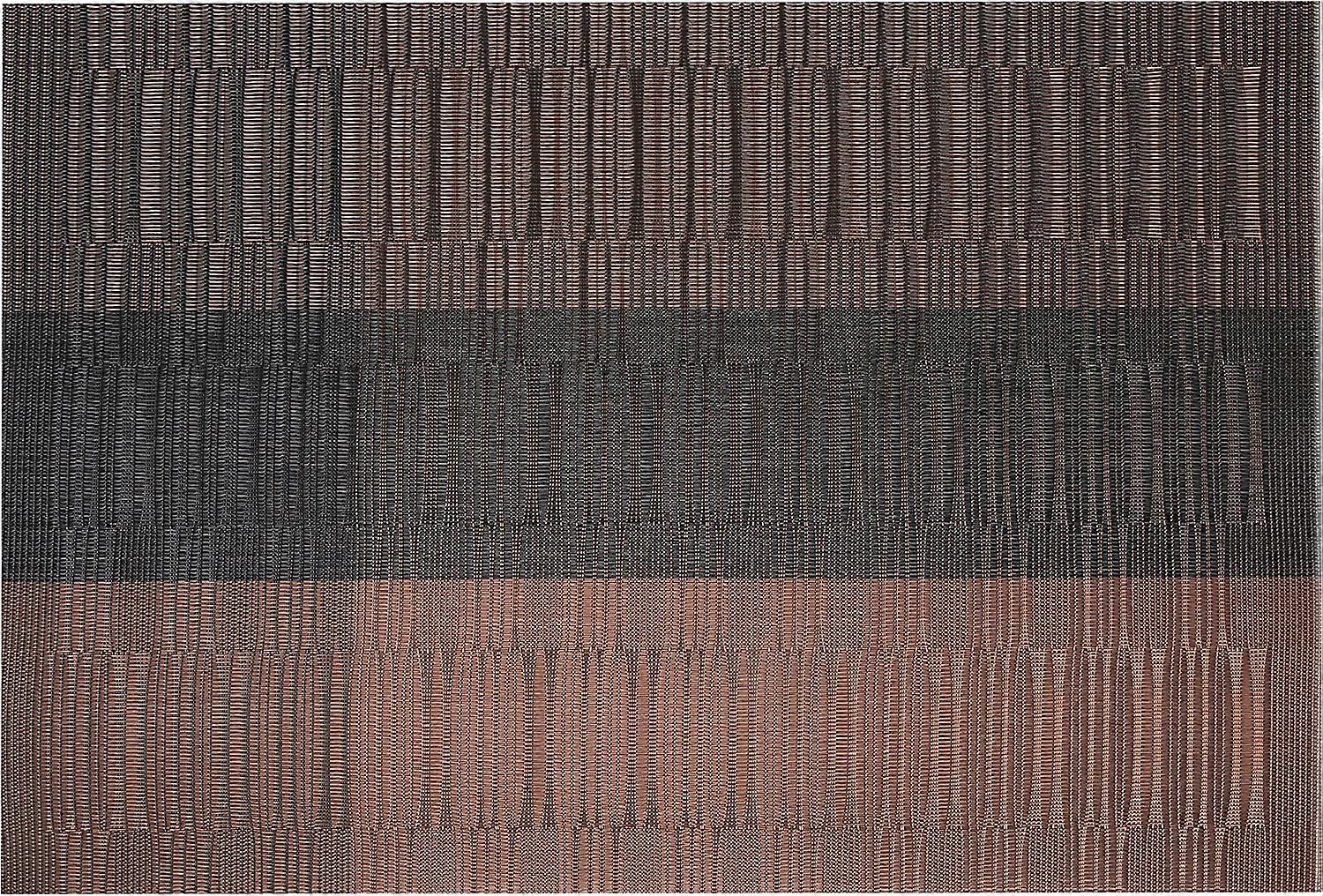 2pcs Bamboo PVC Weave Placemats Non-Slip Kitchen Table Mats