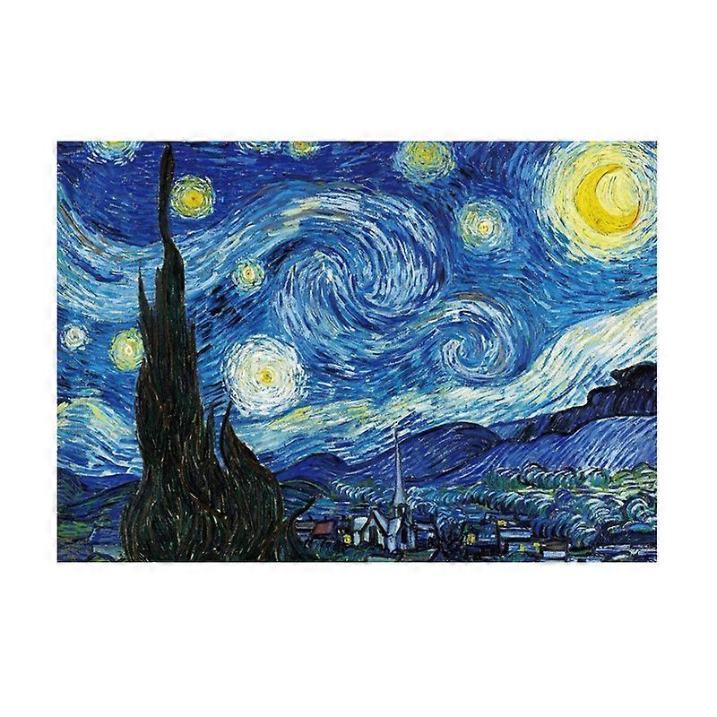 Diamantmaleri / DIY 5D - 30x40cm Stjerneklar natt
