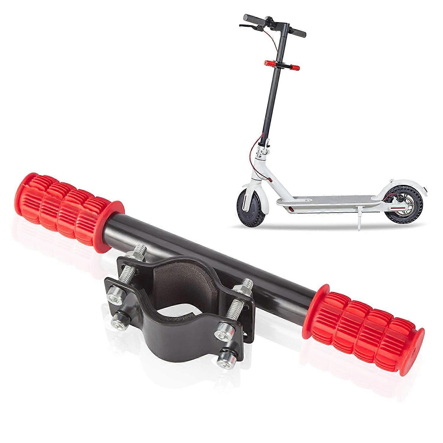 Electric Scooter Handlebar Adjustable Handle Bar Child Safe Support Railing for Mijia M365 Scooter Bring A Child Rider (Red)