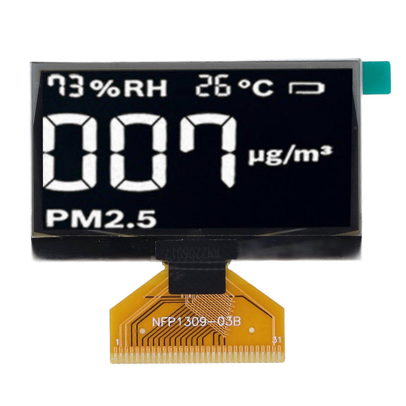 Module d’écran d’affichage de 2,42 pouces Écran de diode électroluminescente organique SSD1309 module d’affichage d’installation de soudage Blanc