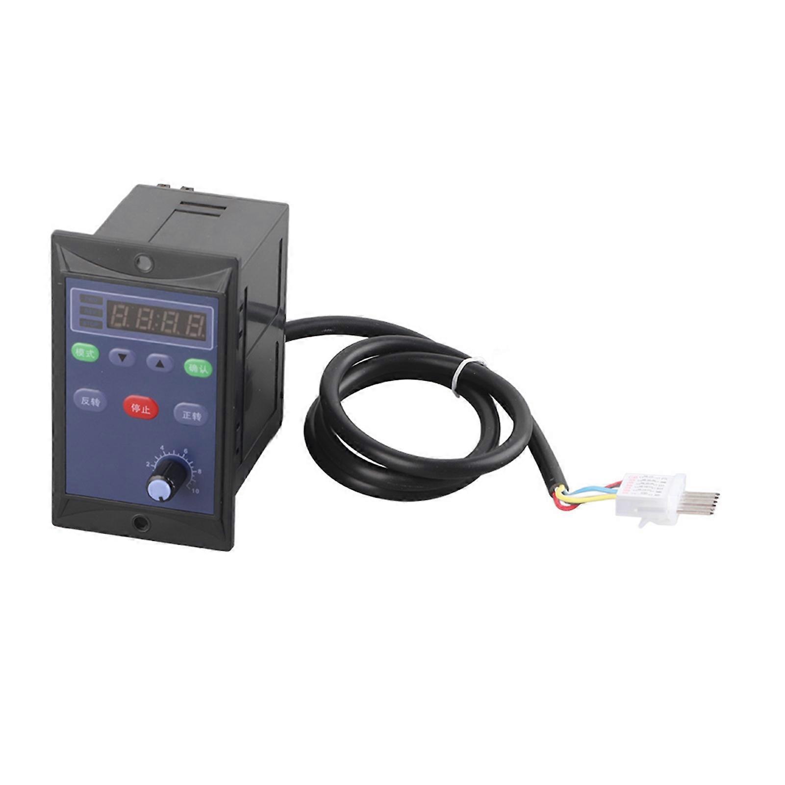 AC 220V 6?200W Digital Speed Controller Motor Speed Control Unit 0?100% (60W Double Row A Port)