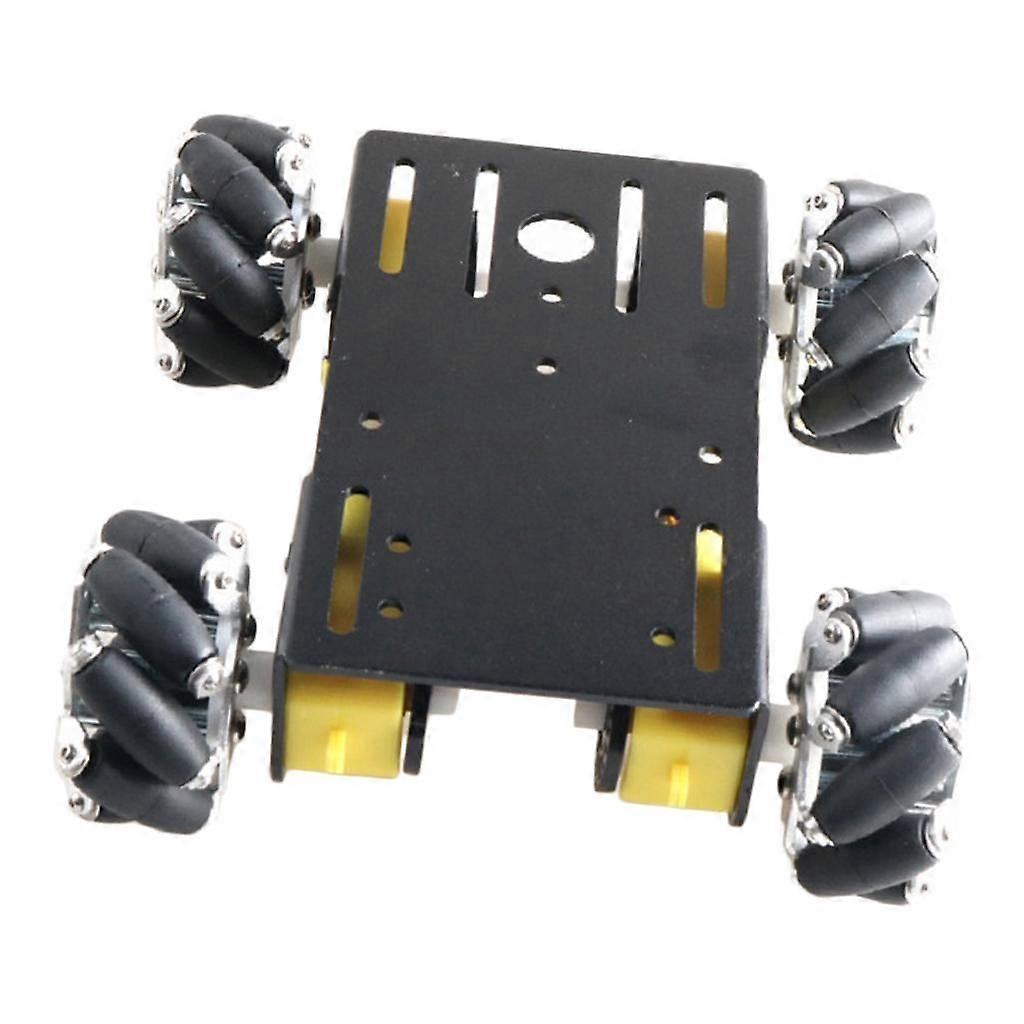 Smart Car Chassis RC Toy with TT motor for Arduino DIY RC Toy Black 1:48