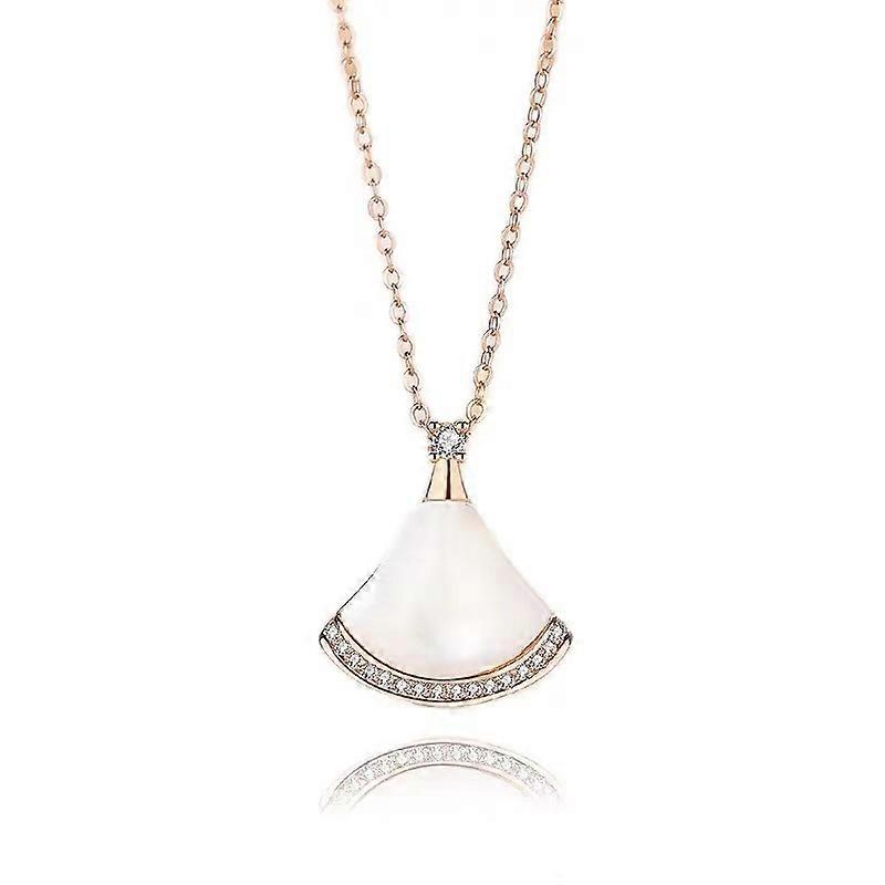 Sparkling Skirt Necklace