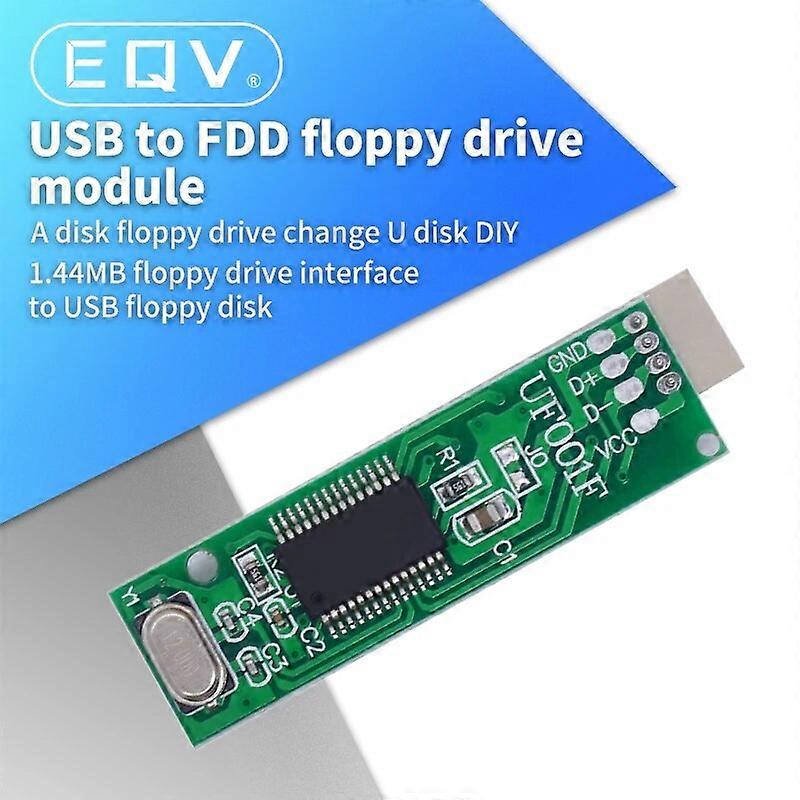 USB to FDD floppy drive module 1.44MB floppy drive interface to USB floppy disk A disk floppy drive to U disk DIY