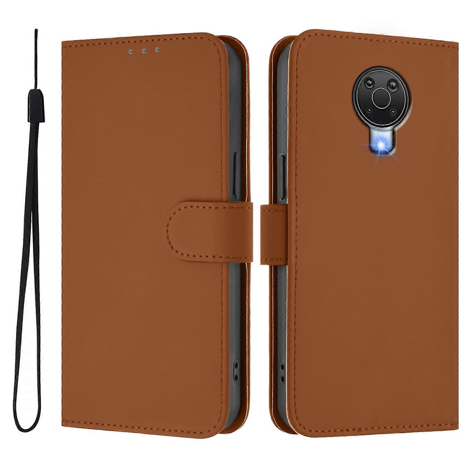 Solid Color PU Case For Nokia 6.3 / G20 / G10
