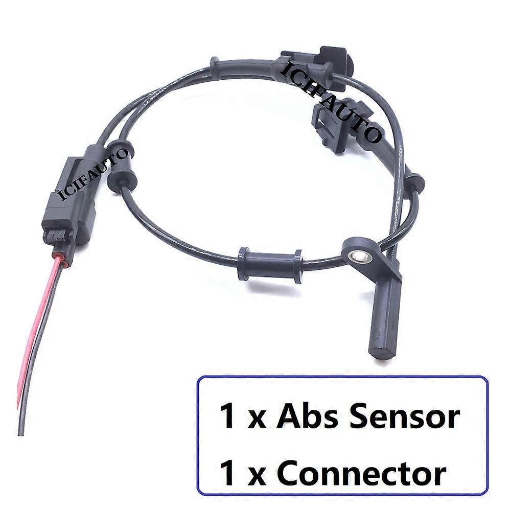 Abs Wheel Speed Sensor& Pigtail Connector For Dodge Challenger Charger Chrysler 300 4779639AB,4779639AD,04779639AD,04779639AB