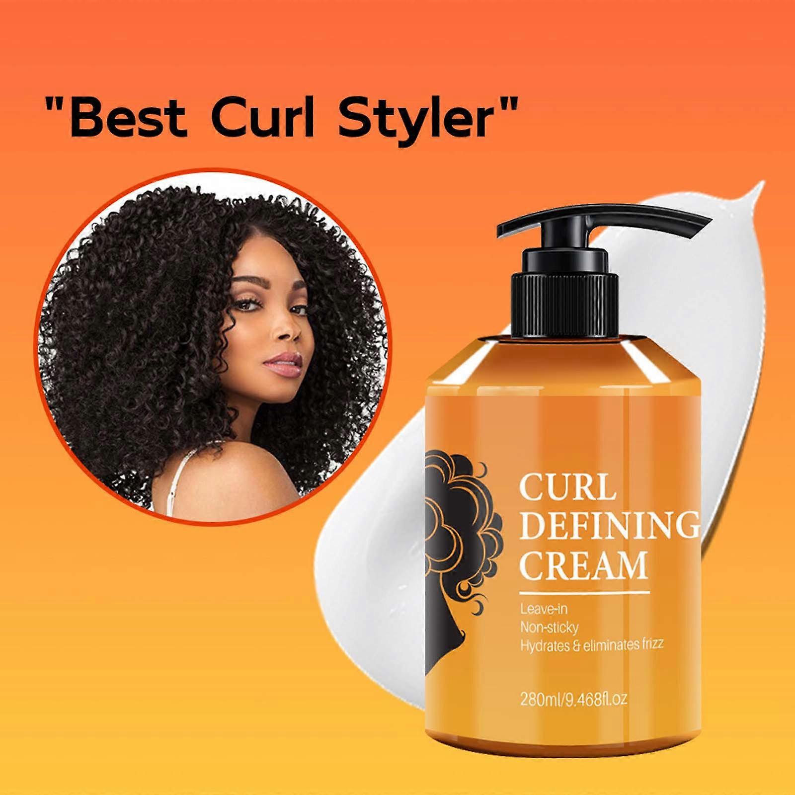 CURLY DEFINING CREAM Leave-in Non-stickys Hydrates And Eliminates Frizz Flye251990