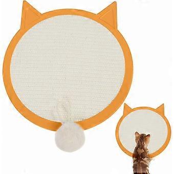 Indoor Cat krabpalen - Sisal Cat krabplank met zuignappen, aan de muur gemonteerde kattenslijpklauwen die meubels beschermen