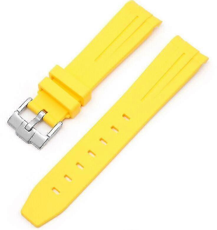 20mm Rubber Watch Band Strap for Swatch X Omega Mission To The Moon - Color Options