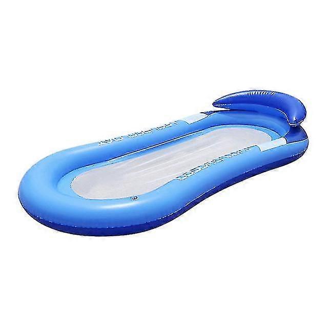 Inflatable Floating Row Water Hammock Swimming Air Mattresses Summer Pool Beach Pvc Float Bed Lounger Swimming Pool Water Party