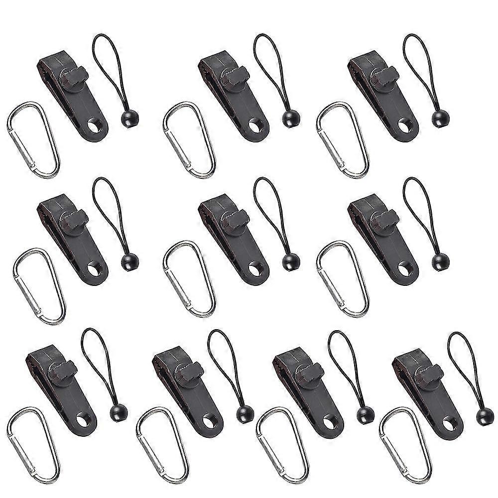 10Pcs Tarp Clips, Tarp Clips, Tent Clamp, Bungee Tensioner, Tarp Tensioner Perfect For Tarp Tensioning, Tents, Awnings, Banners