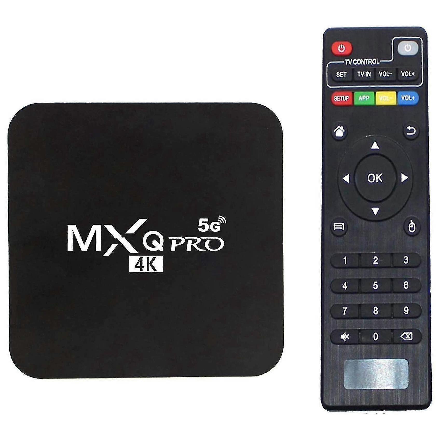 Für Android Tv Box, 4k HDR Streaming Media Player, 4 GB Ram 32 GB Rom Allwinner H3 -Core Smart Tv Box Eu Plug-ZZY