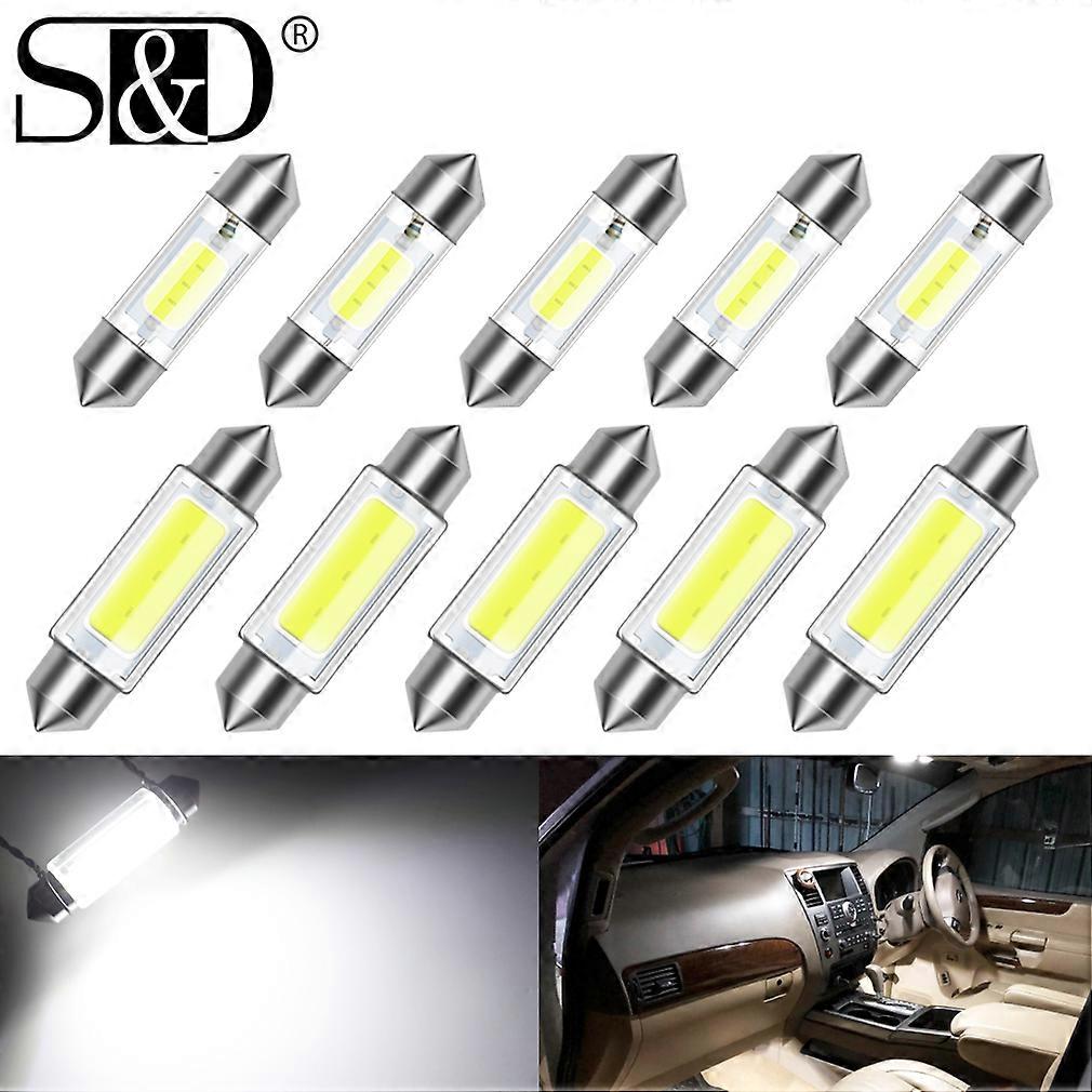 5pcs/10pcs/15pcs Canbus C5W C10W LED Bulb 31mm 36mm 39mm 41mm Festoon Led Interior car light Dome Reading License Plate 12V Lamp