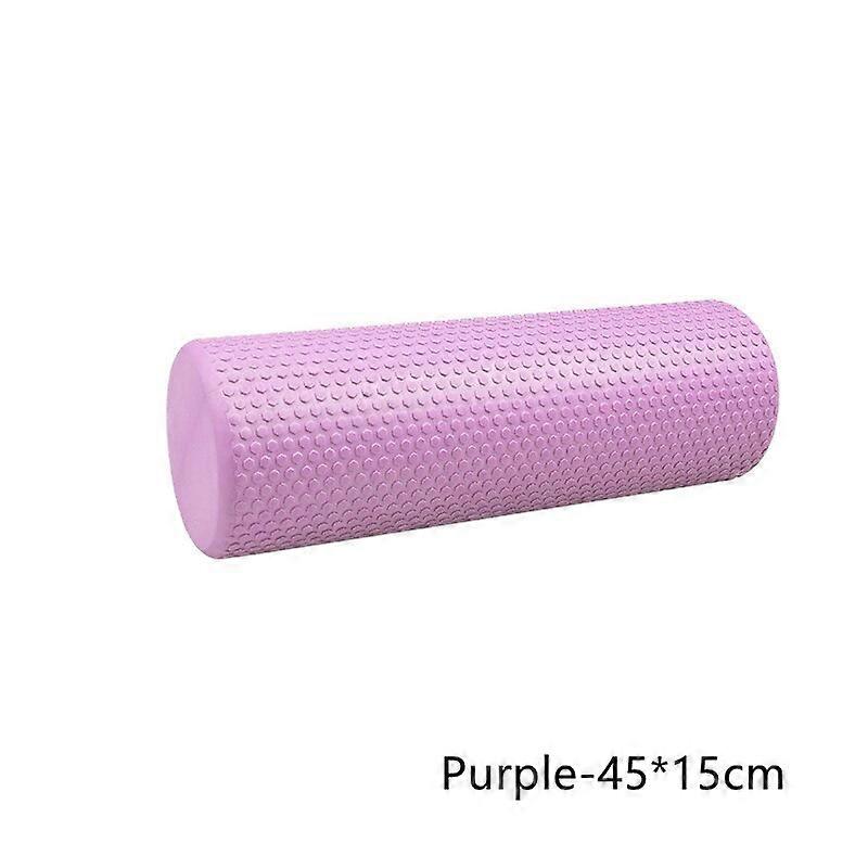 1Pcs 15*45cm EVA Round Foam Roller For Yoga Pilates Fitness Equipment Balance Pad Yoga Blocks With Massage Floating Point Yoga & Pilates Blocks