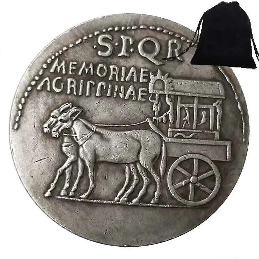 ロマンチックなローマの古い芸術のコイン-哲学者王ローマ帝国のコイン-古代ローマのコイン-記念ホーボーニッケルコイン+ギフトバッグ