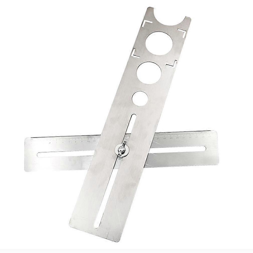 Tile Artifact Multi-function Tile Locator Puncher Adjustable Tile Opening Artifact Artifact Auxiliary Tool