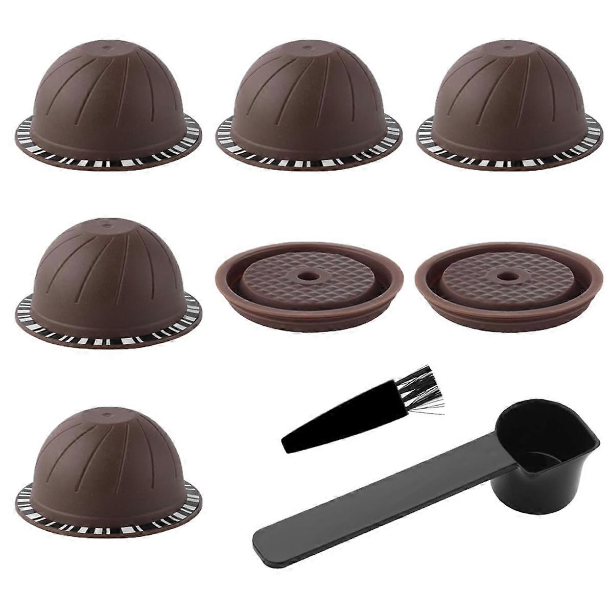 Nachfüllbare Kaffeekapsel für Vertuoline & Vertuo Pad, 150 ML Kaffeepads für Nes Presso Vertuo Kaffeemaschine