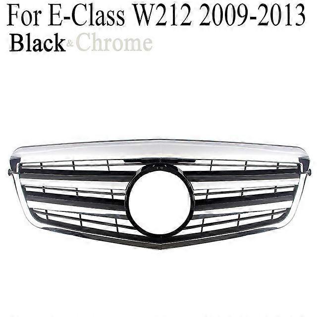 Front Racing Facelift Grilles Upper Grille For Mercedes-Benz W212 E-Class E250 E280 E300 E320 E400 E430 2009-2013 2014-2016